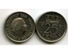 Монета 25 центов 1980г Нидерланды