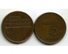 Монета 5 центов 1989г Нидерланды