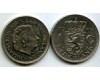 Монета 1 гульден 1968г Нидерланды