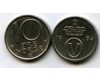 Монета 10 оре 1980г АВ Норвегия