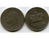 Монета 1 крона 1974г Норвегия