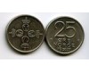 Монета 25 оре 1977г Норвегия