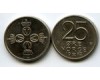 Монета 25 оре 1982г Норвегия