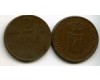 Монета 2 оре 1921г Норвегия