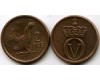 Монета 2 оре 1958г Норвегия