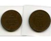 Монета 2 оре 1939г Норвегия