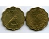Монета 50 сентимос 1953г Парагвай