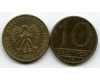 Монета 10 злотых 1989г Польша