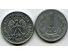 Монета 1 злотый 1988г Польша