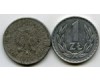 Монета 1 злотый 1974г Польша