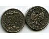 Монета 20 грош 2007г Польша