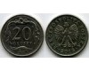 Монета 20 грош 2013г Польша