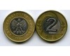 Монета 2 злотых 1994г Польша
