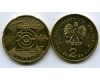 Монета 2 злотых 2012г 50 лет радио Тройка Польша