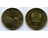 Монета 2 злотых 2011г Гдыня Польша