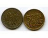 Монета 5 грош 1993г Польша