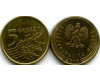 Монета 5 грош 2017г Польша