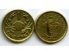 Монета 1 цент 2004г Сейшеллы