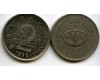 Монета 2 рупии 1995г 50 лет ФАО Шри-Ланка