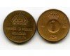 Монета 1 эрэ 1953г Швеция