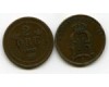 Монета 2 эрэ 1900г Швеция