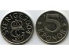 Монета 5 крон 2004г Швеция