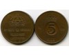 Монета 5 эрэ 1961г Швеция