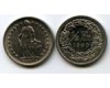 Монета 1/2 франка 1980г Швейцария