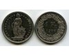 Монета 1 франк 1995г Швейцария