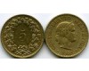 Монета 5 раппен 1981г Швейцария