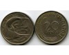 Монета 20 центов 1976г Сингапур