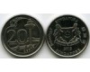 Монета 20 центов 2013г Сингапур