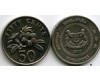Монета 50 центов 2010г Сингапур