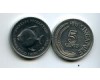Монета 5 центов 1971г фао Сингапур