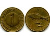 Монета 1 толар 1996г Словения