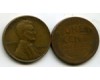 Монета 1 цент 1945г БЗМД США