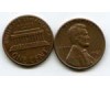 Монета 1 цент 1963г D США