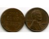 Монета 1 цент 1957г D сост США