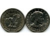 Монета 1 доллар 1980г S США