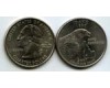 Монета 25 цент 2007г Д Айдахо США