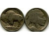 Монета 5 центов 1913-38г буффало никель США