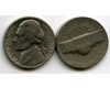 Монета 5 центов 1985г Д США