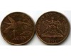Монета 1 цент 2012г Тринидад