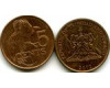 Монета 5 центов 2012г Тринидад