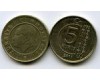 Монета 5 куруш 2011г Турция