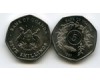 Монета 5 шиллингов 1987г Уганда