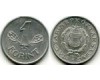 Монета 1 форинт 1987г Венгрия