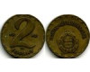 Монета 2 форинта 1972г Венгрия