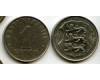 Монета 1 крона 1993г Эстония