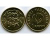 Монета 1 крона 2008г 90 лет Эстония